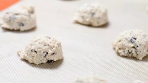 Овсяное печенье с кофейной глазурью