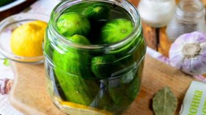 Огурцы с лимоном на зиму