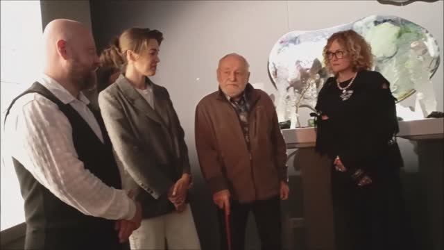 Открытие выставки В.Михайлова и А.Кокс 