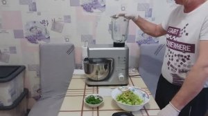 Кухонная машина DEXP KM-800. Блендер. Готовим смузи.