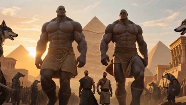 Кто построил пирамиды в Египте? Ai покажет