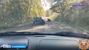 В Мечетлинском районе Башкирии пьяный водитель пытался скрыться от ГИБДД на мотоблоке