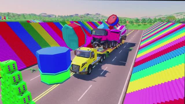 ЯРКИЙ МУЛЬТФИЛЬМ  С МАШИНКАМИ ДЛЯ МАЛЫШЕЙ. ЗАНИМАТЕЛЬНЫЙ МУЛЬТИК. ВЕСЕЛЫЕ ГРУЗОВИЧКИ.