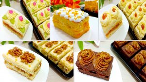 🔝Пирожные на Ура! 5 Рецептов, Которые Легко Повторить Дома!