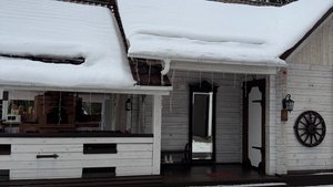 На даче зима. Заканчиваю огородный сезон. Что осталось в теплицах.