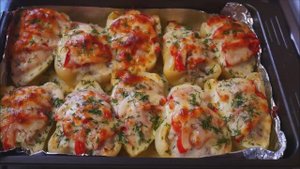Фаршированный перец в духовке Ужин на всю семью ВКУСНЫЙ СЫТНЫЙ ужин