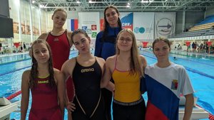 Сборная Кронштадта. Женщины 4х50 в/с (25)  (4дорожка) Чемпионат СПБ.