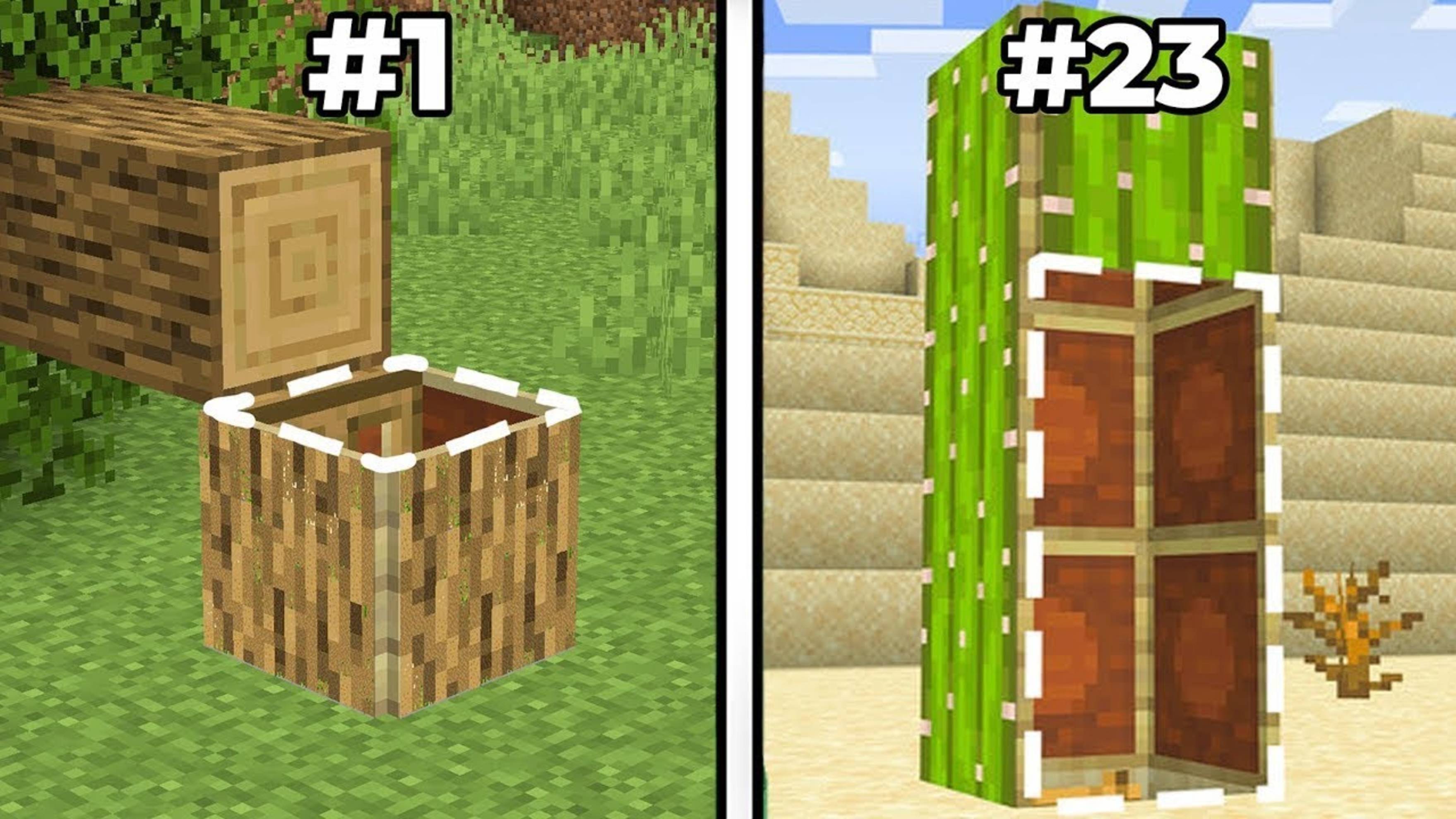 Я ПОСТРОИЛ ВСЕ СПРЯТАННЫЕ БАЗЫ В МАЙНКРАФТЕ ( чтобы найти лучшую) MINECRAFT ОЗВУЧКА НА РУССКОМ НУБ И