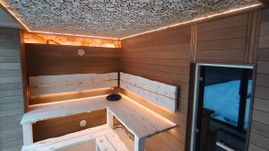 Парилка премиум-класса с крутейшей газовой печкой Кваттро 3Х