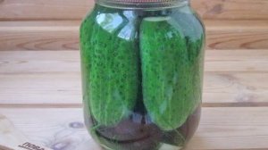 Огурцы со сливами на зиму