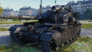 ИГРОК НА ЦЕНТУРИОНЕ АХ ВЫТЯНУЛ БОЙ ШОТНЫМ  В МИРЕ ТАНКОВ!