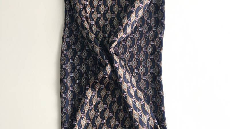 Мужской шелковый снуд "Босс" павловопосадский