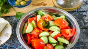 Салат с сыром Сиртаки