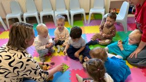 Ясельная группа. Занятия с логопедом 🤗💫Филиал Янино.