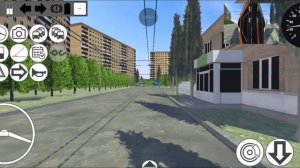 Micro-Trolleybus Simulator. НСК 0.8 . Поездка по маршруту №20