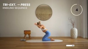 Тренировка на все тело с гантелями | 40-минут | Пилатес