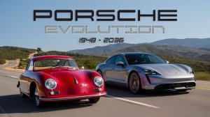 Porsche (1948–2036) История трансформации автомобиля #Technoyarus