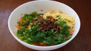 Салат с тертым сыром