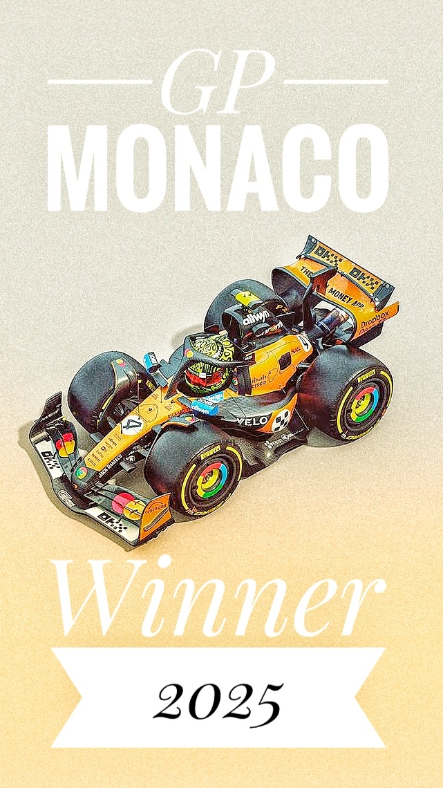GP Monaco 2025' McLaren Animation