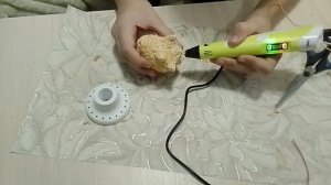 Делаю прикольную фигурку зайчика 3D ручкой /рисование 3D ручкой на канале Влад. Умелые руки.