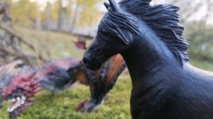 Шляйх сериал :"Путь"часть седьмая :дракон. лошади шляйх видео.