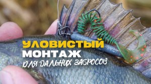 Уловистый Монтаж Силиконовых Приманок для Дальних Забросов Лайт Спиннинг на Окуня Щуку и Судака