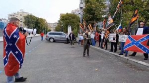 Основная задача — настроение гражданского общества. Павел Григорьев, митинг НОД, посольство США