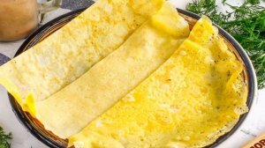 Салат из блинов