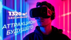 Самый масштабный иммерсивный проект в стране. 1320 м² LED-экранов! | HD LED TECH