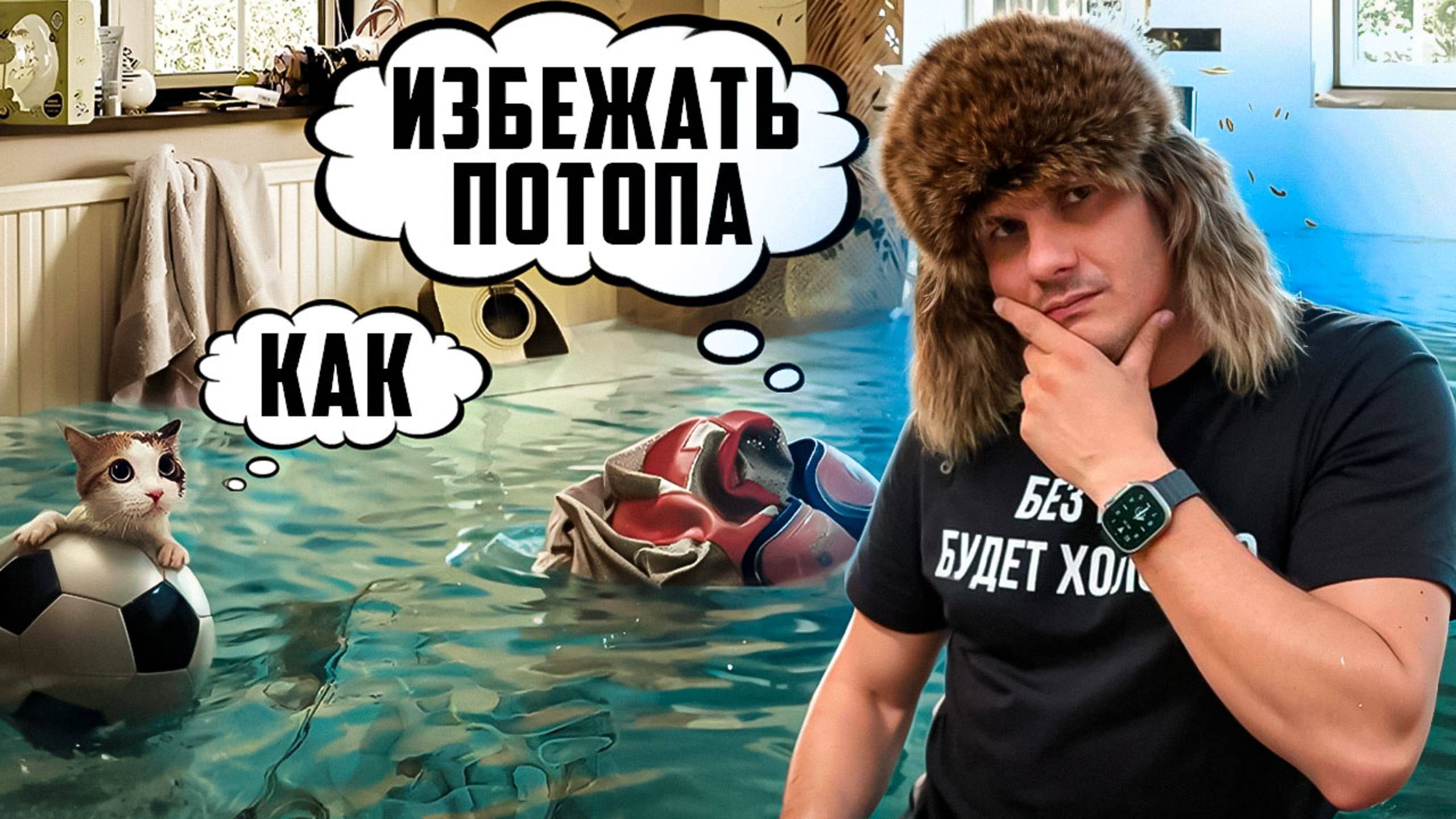 СИСТЕМА ЗАЩИТЫ ОТ ПРОТЕЧЕК! Или как сэкономить миллион и не затопить соседей!
