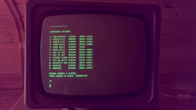 Robotron 1715M демонстрация bbs retrocampus