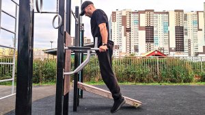 200 Отжиманий на Брусьях за Минимальное время, после основной тренировки.