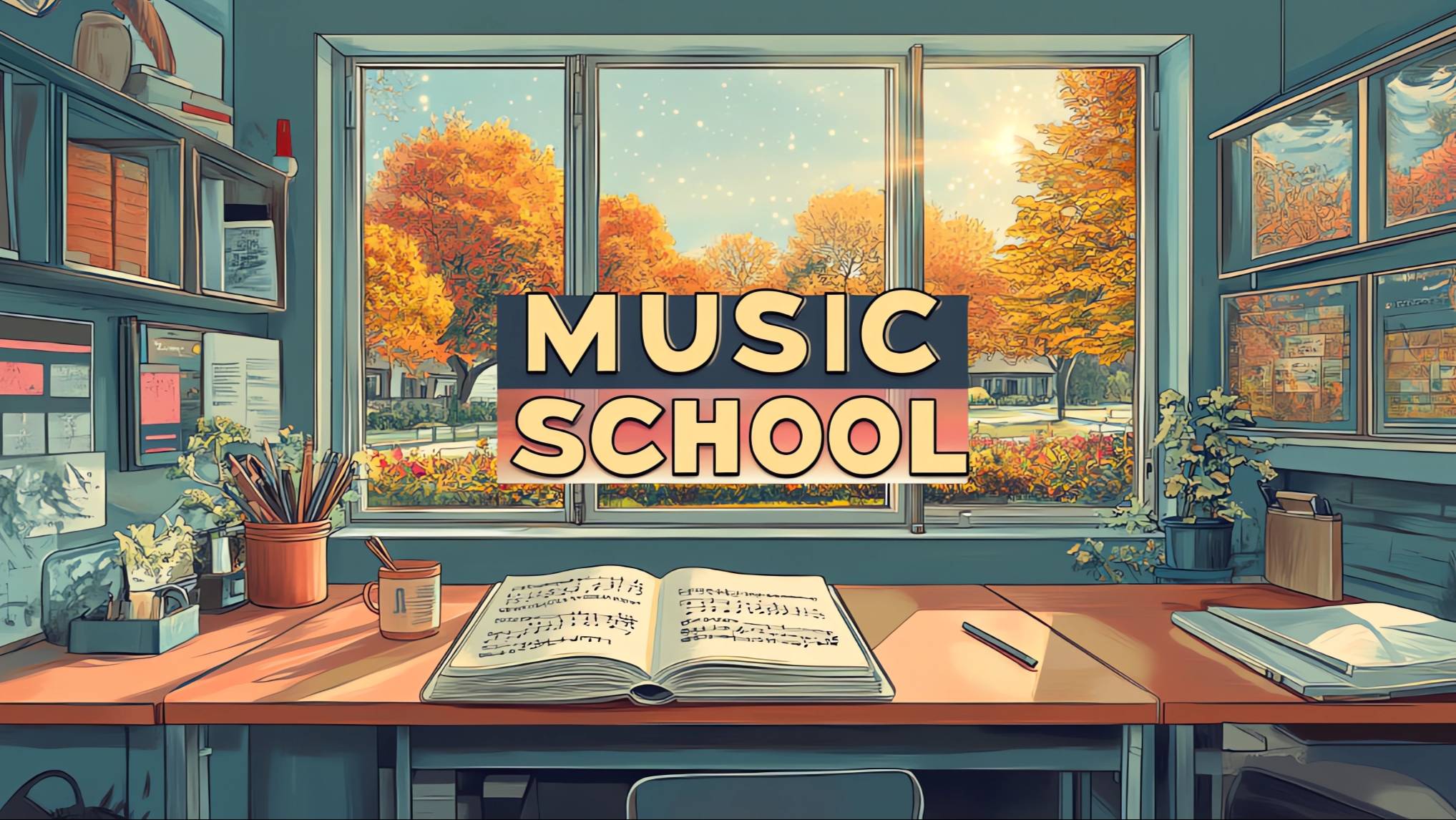 Музыка для учёбы и школьных заданий — Lo-Fi, концентрация, фокус, спокойствие