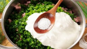 Окрошка на лимонной кислоте