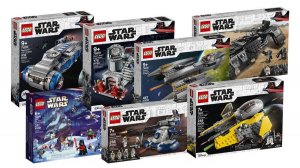 ВСЕ наборы LEGO Star Wars собираем за раз
