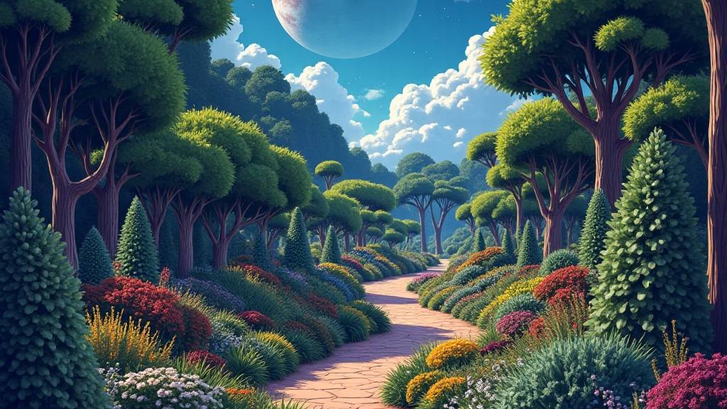 = Сад космический =