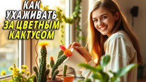 Как ухаживать за цветным кактусом
