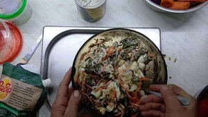 Разбирала холодильник получился вкусный ужин
