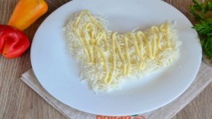 Салат Огненный петух