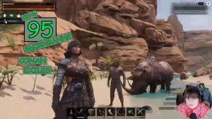 Открываю новые поселения, находки. И мои неудачи. Одиночная игра. Conan Exiles. 95 серия.