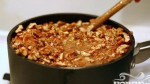 Печенье с медом и орехами