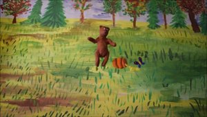 Мультфильм "Про медведя, мед и бабочек", Калинин Костя, 7 лет
