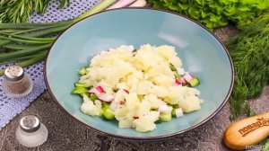 Окрошка с квасом