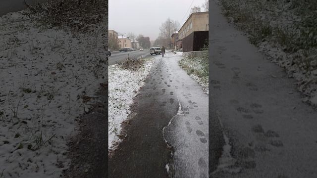 Миасс. Снегопад.