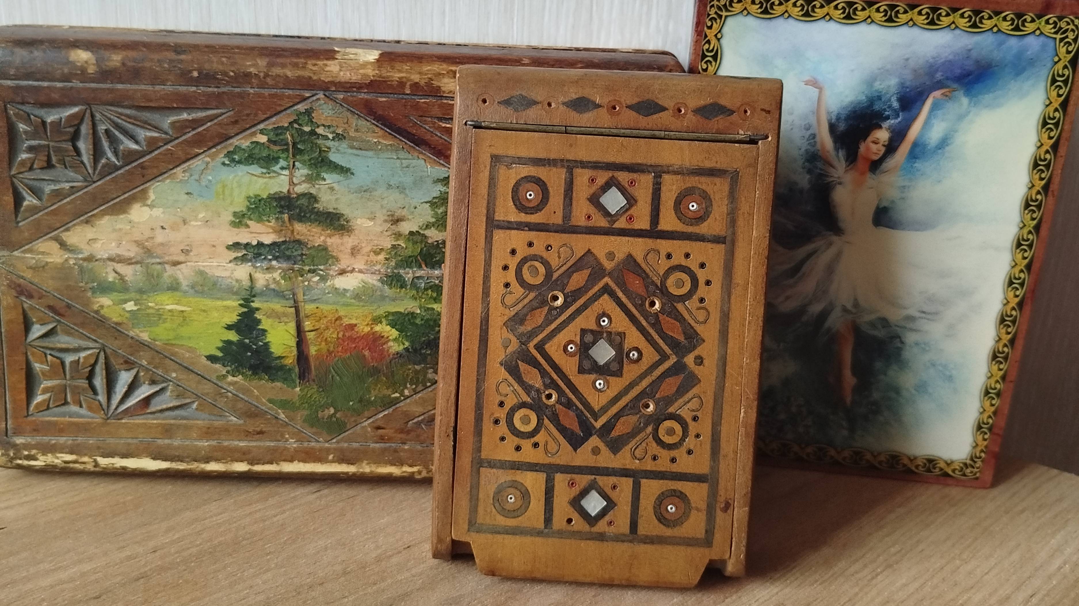 Шкатулки.