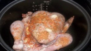 Курица в скороварке