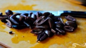 Салат из баклажанов с помидорами