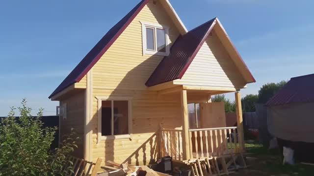 Обзор на баню с мансардой, лучше с мансардой или без?