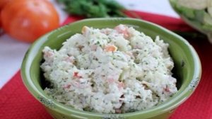 Салат из цветной капусты и помидоров