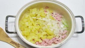 Окрошка на сыворотке